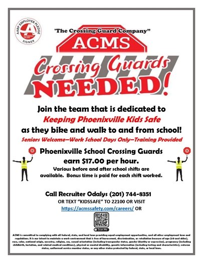 Crossing Guards Needed