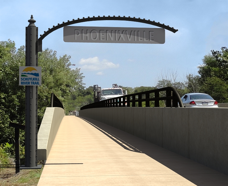 Trail on Bridge_Phoenixville